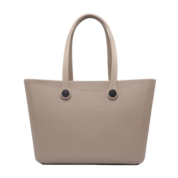 Carrie Ethylene Vinyl Acetate Waterproof Versa-Tote, Buttercream >:) - Picture 1 of 1